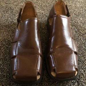 Brown sandals